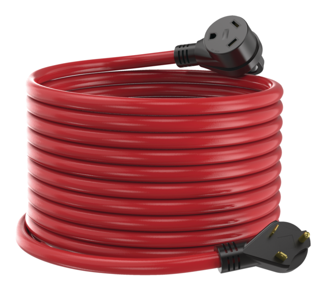 Energizer 30Amp 50ft Male to Female 3Prong RV Power Extention Cord
