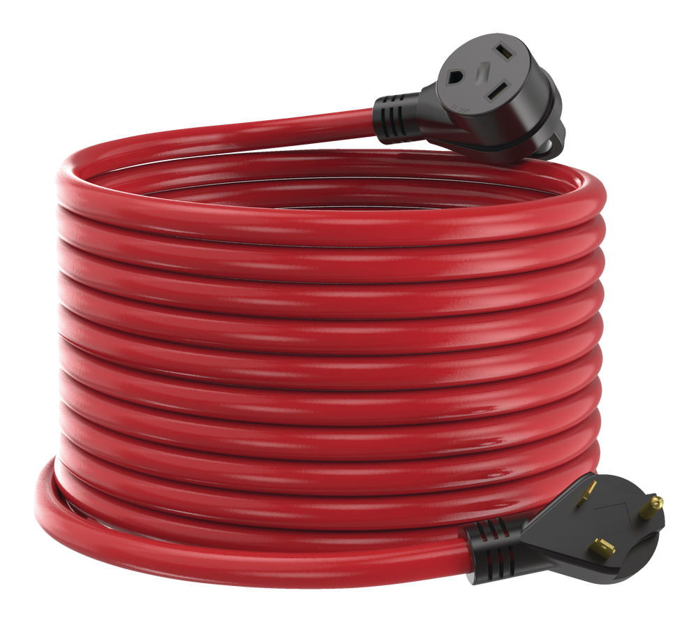 Energizer 30Amp 50ft Male to Female 3Prong RV Power Extention Cord