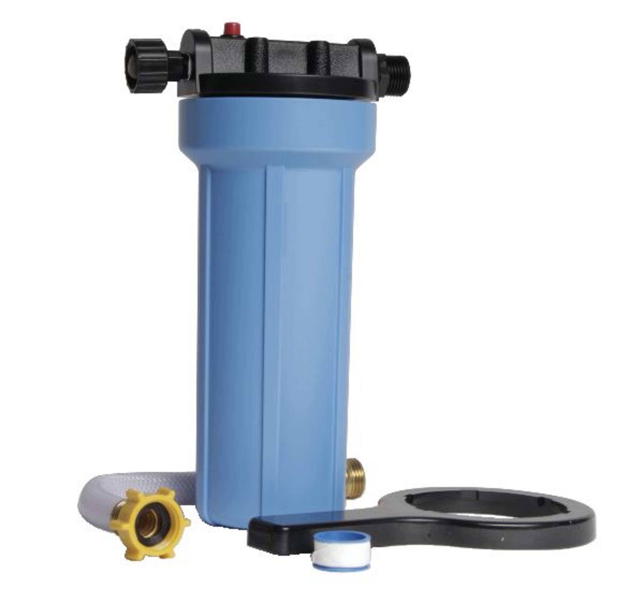 Camco EVO TastePURE RV Water Filter Front_Angled_Right