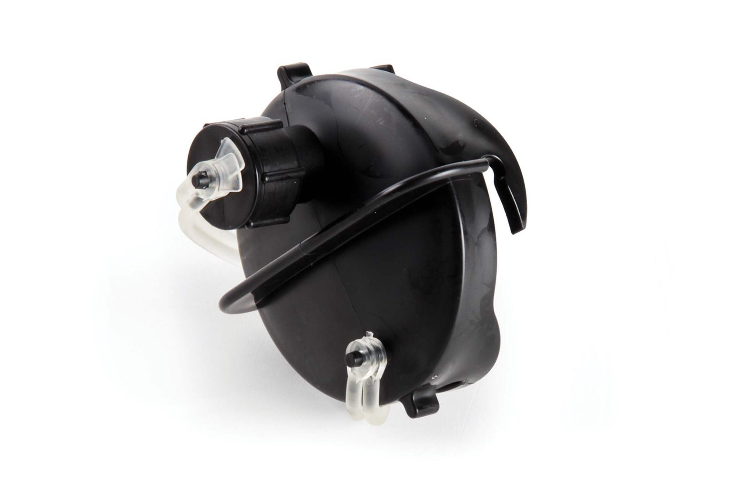 CAMCO 39462 3-in RV Sewer Cap with Hose Connection Front_Angled_Left