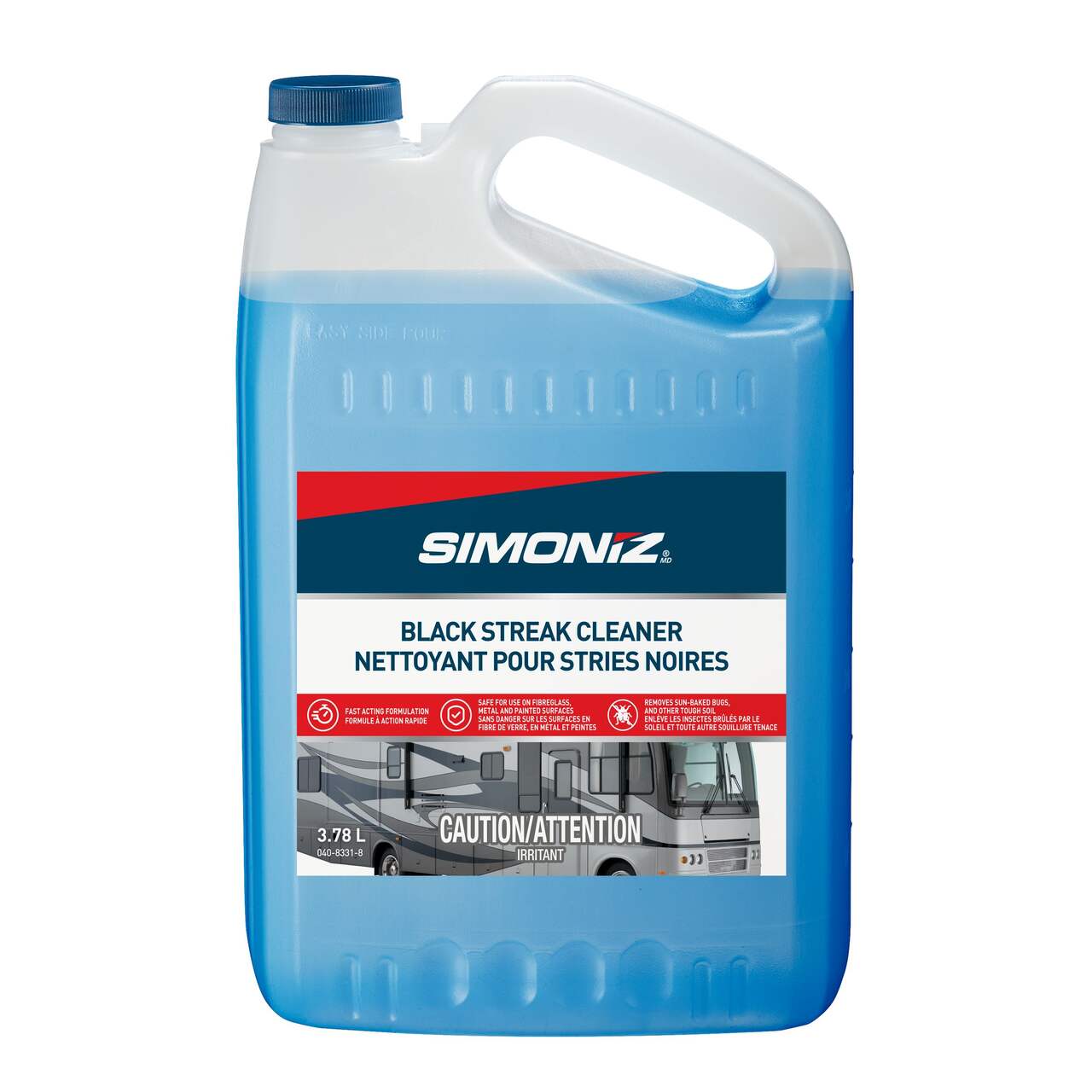Simoniz RV Black Streak Remover/Cleaner, 3.78L