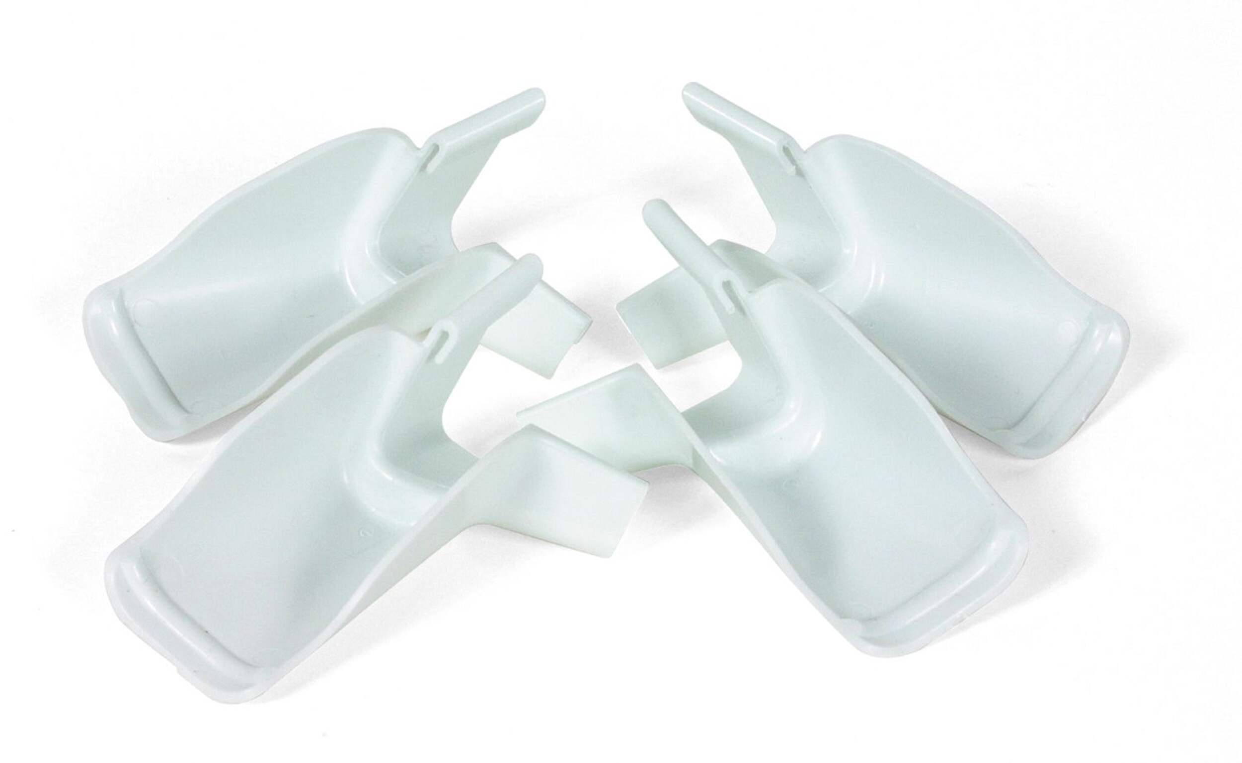 Rallonges de gouttière de VR CAMCO 42123, blanc, paq. 4 Composite_or_Mixed