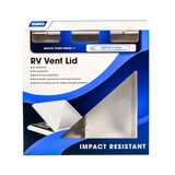 Camco RV Replacement Vent Lid, White, 14 x 14-in Front_Flat