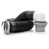 CAMCO 39554 Easy-Slip Ready-to-Use RV Sewer Kit with Shutoff Valve Front_Elevated