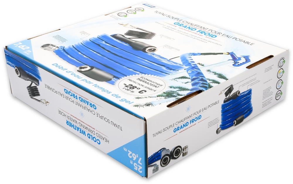 CAMCO 22911 25ft 5/8in ID Heated Drinking Water Hose Canadian Tire