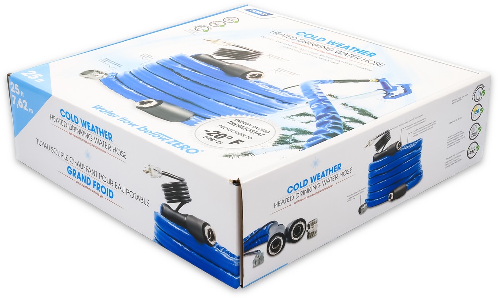 CAMCO 22911 25ft 5/8in ID Heated Drinking Water Hose Canadian Tire