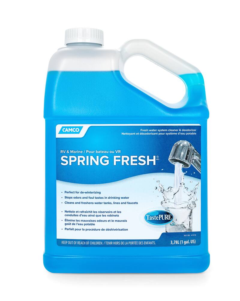 CAMCO Spring Fresh TastePURE RV Water System Cleaner & Deodorizer, 3 ...