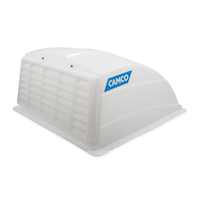 CAMCO UV Resistant RV Roof Vent Cover for 14x14-in RV Vent Front_Angled_Left