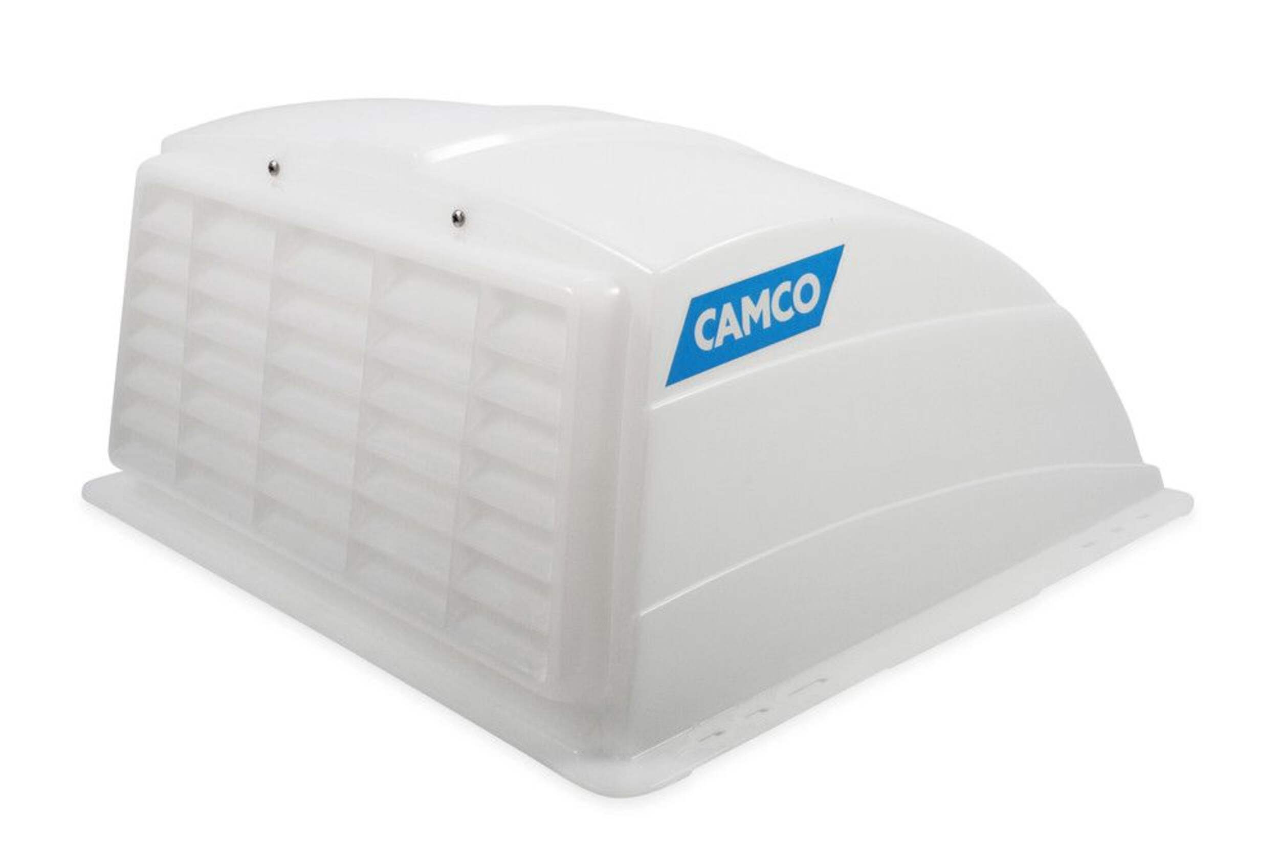 CAMCO UV Resistant RV Roof Vent Cover for 14x14-in RV Vent Front_Angled_Left