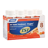 CAMCO TST Orange Scent Ultra Concentrated RV Holding Tank/Toilet Treatment, 118mL, 8-pk Front_Angled_Right