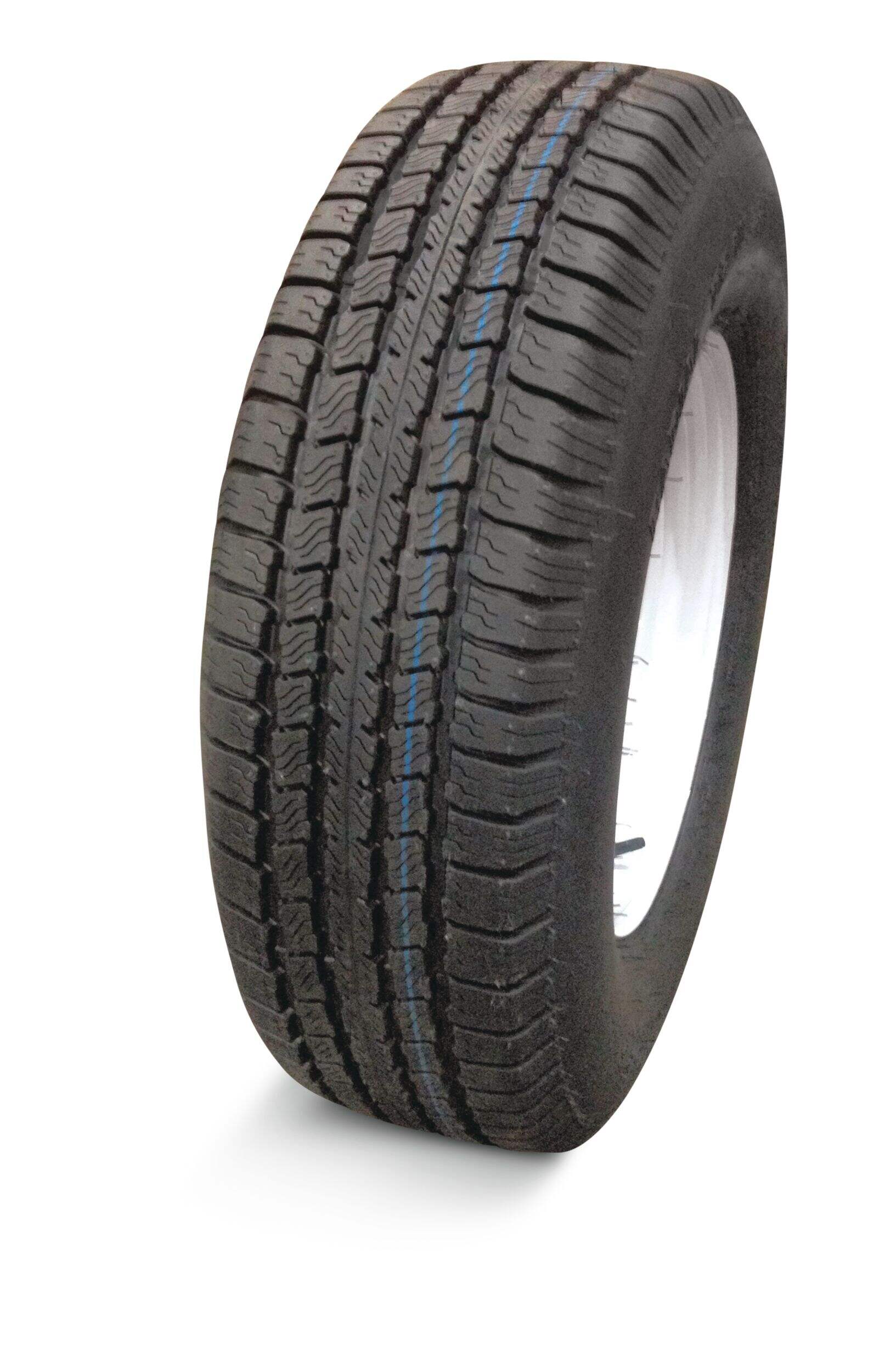 Hi-Run Trailer Tire Assembly, ST225/75R15-D6 Front_Angled_Left