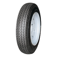 Hi-Run ASB1021 Trailer Tire Assembly, 480 x 12-C5 Front_Three_Fourths_Angled_Left