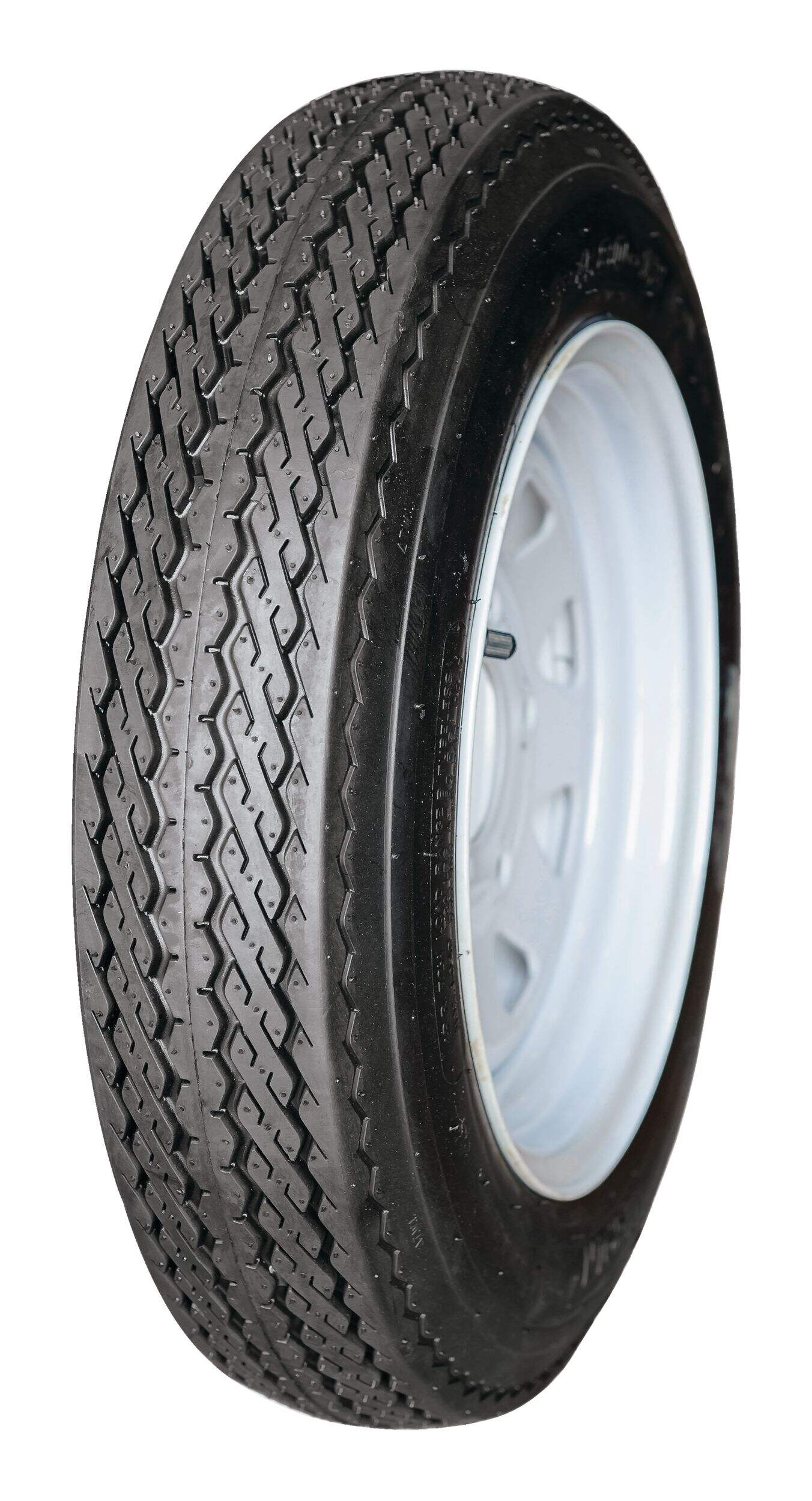 Hi-Run ASB1021 Trailer Tire Assembly, 480 x 12-C5 Front_Three_Fourths_Angled_Left