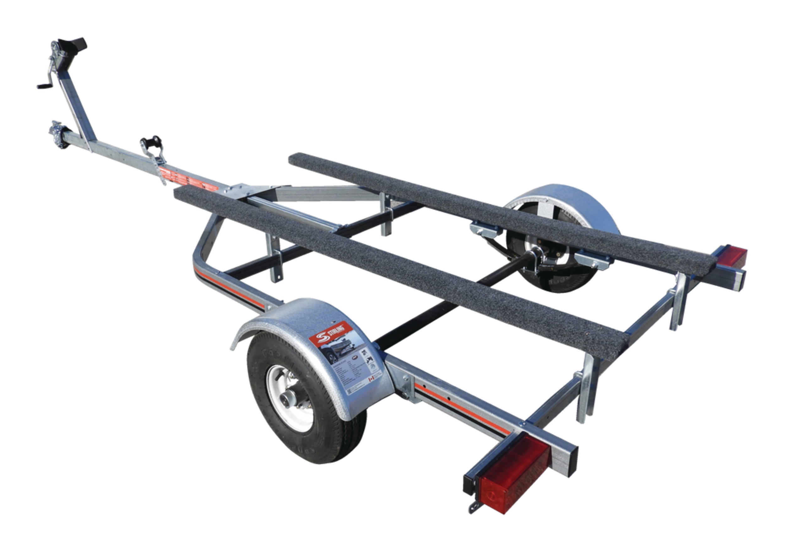 Stirling Galvanized Steel Boat Trailer, 14ft Canadian Tire