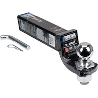 Support de boule d'attelage de remorques et accessoires de démarrage REESE Towpower Interlock, abaissement de 3 po Front_Angled_Right