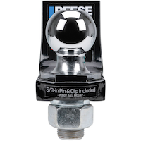 REESE Towpower Interlock® Trailer Hitch Ball Mount Starter Kit, 3-in Drop Front_Flat