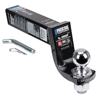 Support de boule d'attelage de remorques et accessoires de démarrage REESE Towpower Interlock, abaissement de 5 po Front_Three_Fourths_Angled_Right
