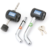 REESE Towpower Stainless Steel Coupler & Receiver Lock Combo Composite_or_Mixed