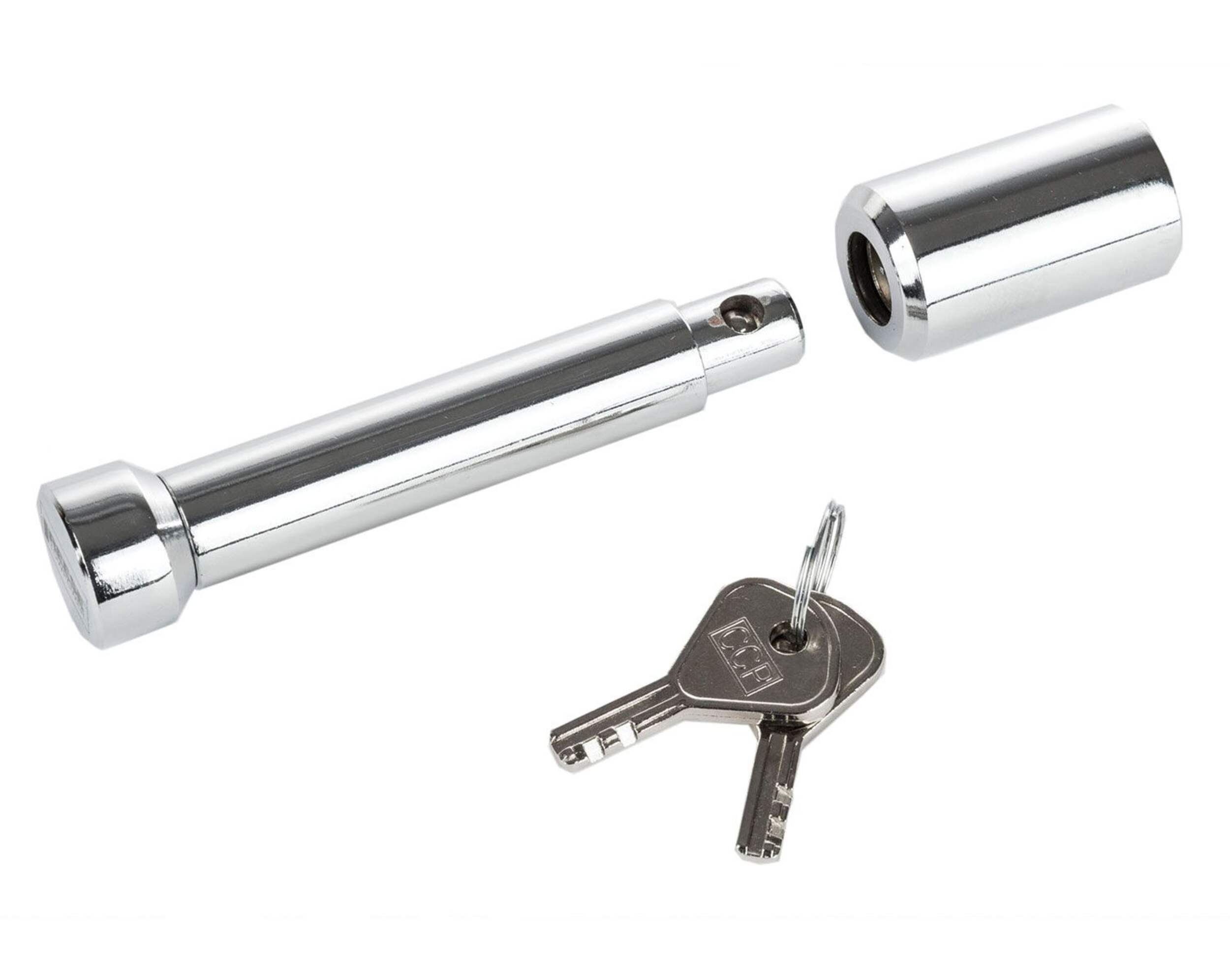REESE Towpower Class I-IV Professional Receiver Lock Front_Three_Fourths_Angled_Left
