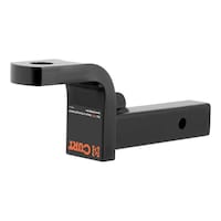 CURT 45313 Class 4 Ball Mount 2-in Shank, 12,000 lbs, 4-in Drop, 9-3/8-in Long