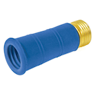 Camco RV 90-Degree Hose Elbow - Swiveling Easy Grip Connector - Brass  (22505)
