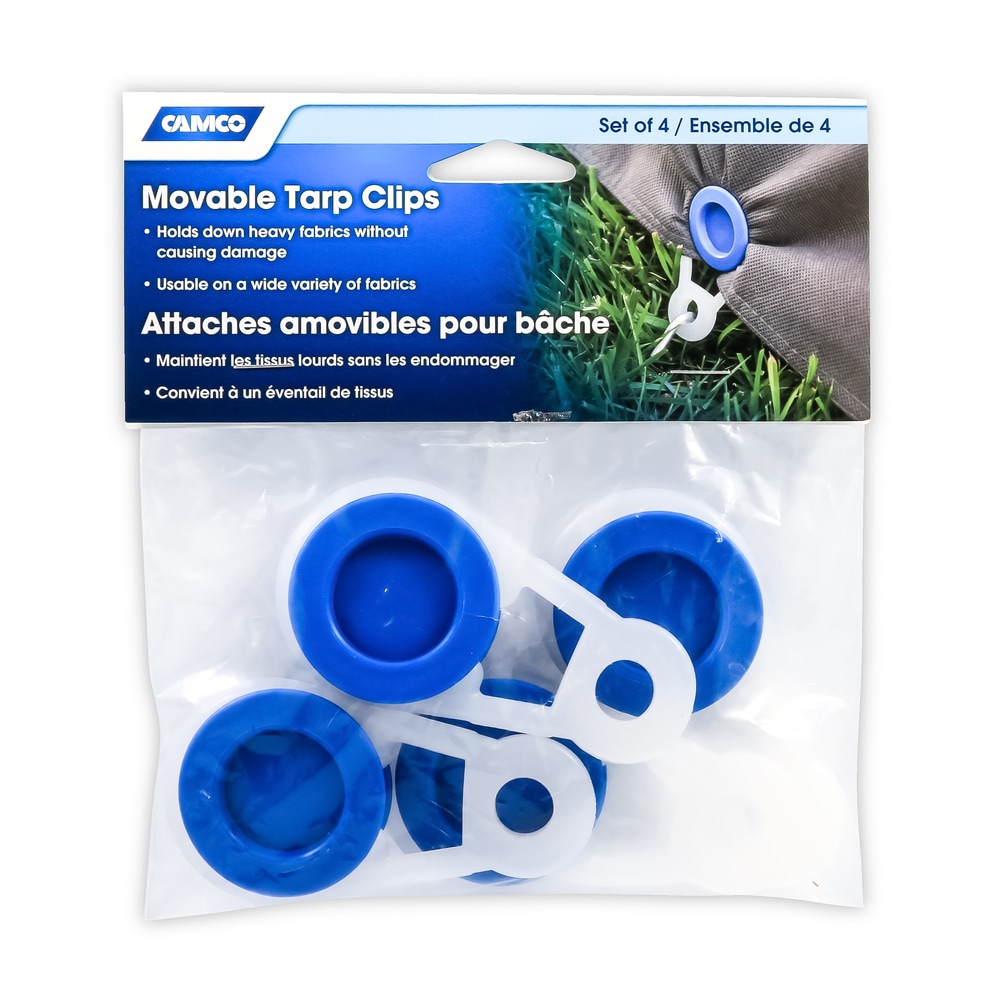 CAMCO 45462Movable Tarp Clips, 4pk Canadian Tire