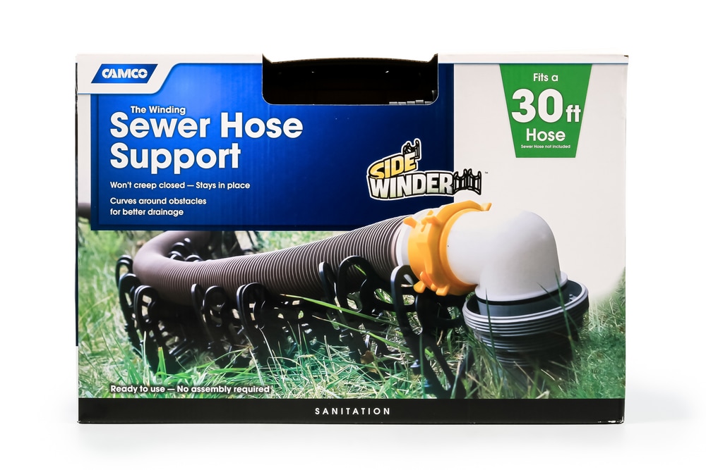 CAMCO 43061 30ft Plastic RV Sidewinder Sewer Hose Support Canadian Tire