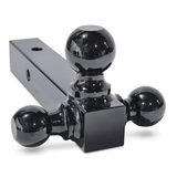 Reese Towpower Tri Ball Trailer Hitch Mount - Black&nbsp; Front_Three_Fourths_Angled_Right