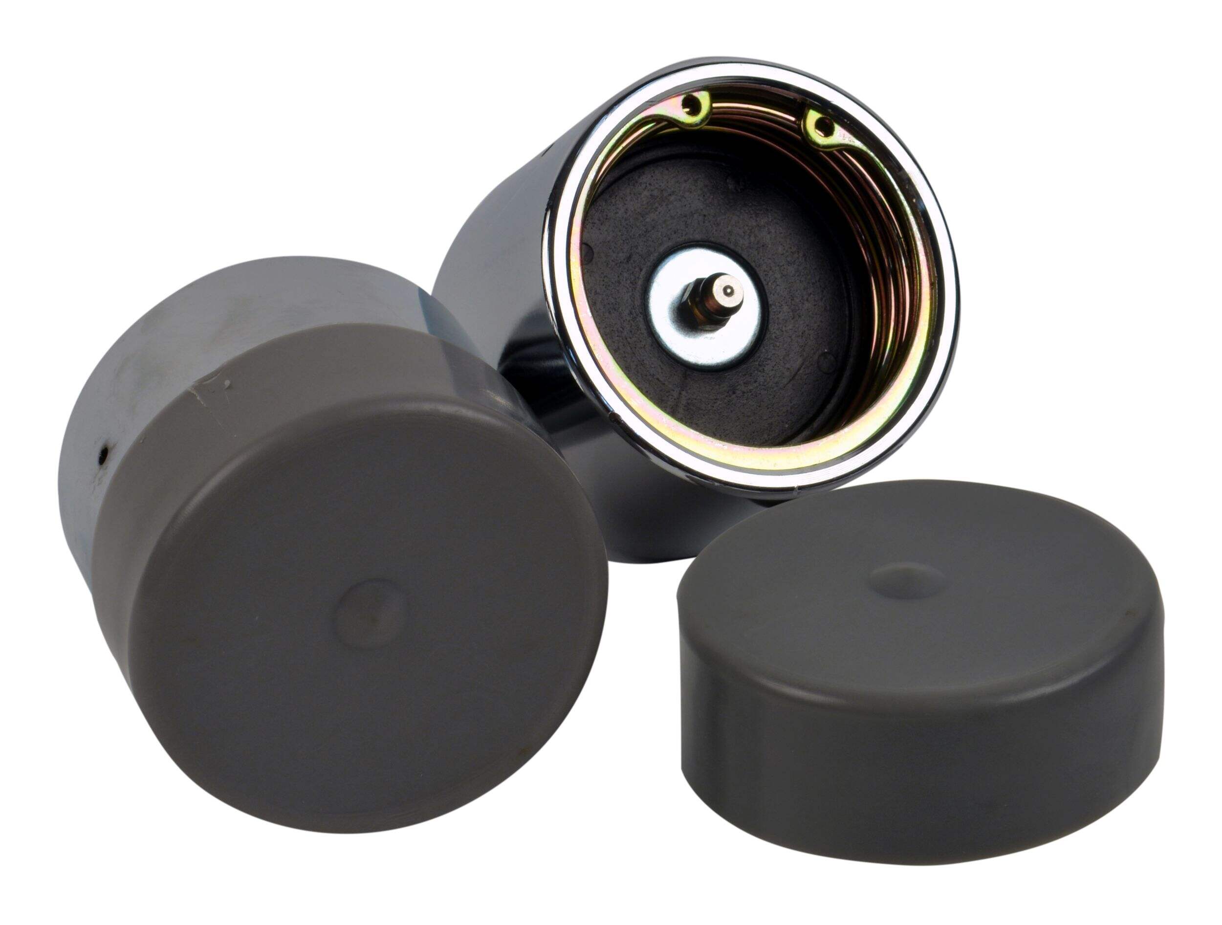 Couvre-roulements de roues avec capuchons, paire, 2,44 po Composite_or_Mixed