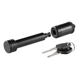 CURT 23518 5/8-in Hitch Lock, 2-in Receiver, Barbell, Black Front_Three_Fourths_Angled_Right