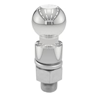 CURT 40035 2-5/16-in Trailer Ball (1-1/4x2-5/8-in Shank, 1-in Rise, 10000 lbs) Front_Three_Fourths_Angled_Left