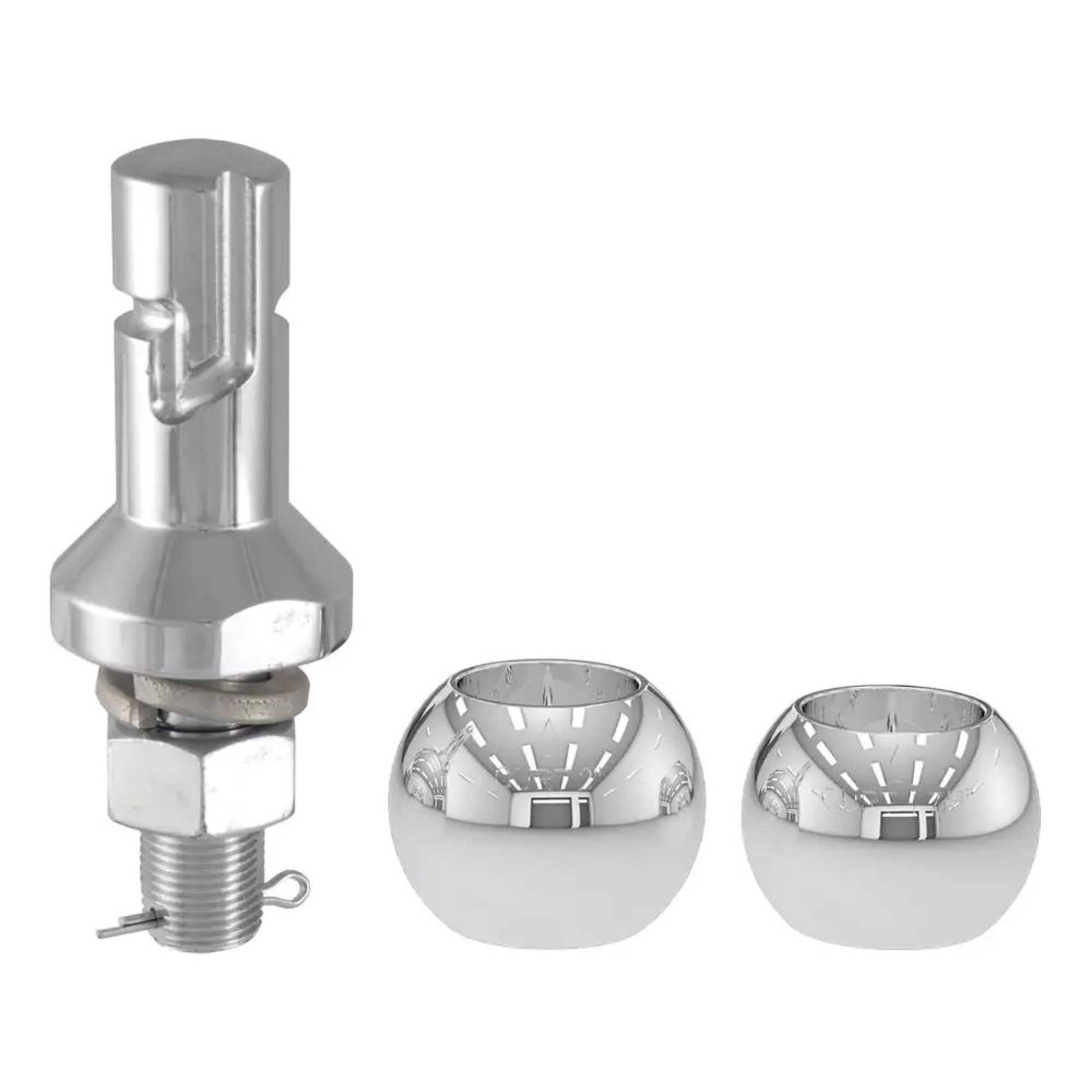 CURT 41782 Switch Ball Set (1-7/8-in & 2-in Balls, 3/4-inx1-5/8-in Shank) Front_Flat