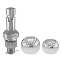 CURT 42280 Switch Ball Set (2-in & 2-5/16-in Balls, 1-in x 2-1/4-in Shank) Front_Elevated