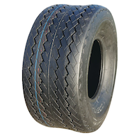 Hi-Run Golf Cart Tire, 18 x 8.5-8/4 Front_Three_Fourths_Angled_Left