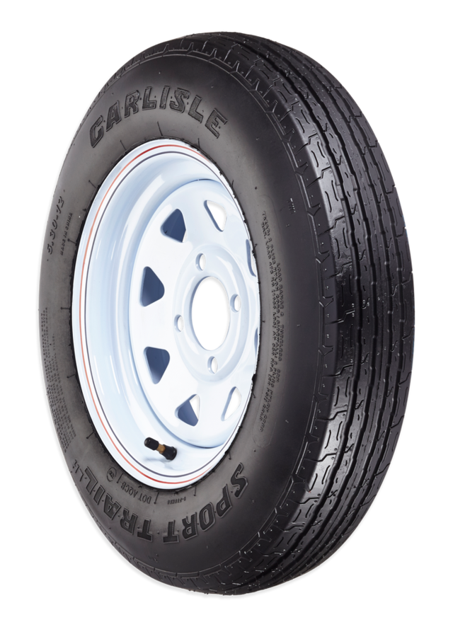 Carlisle Sport Trail LH Trailer Tire Assembly 530X12C4/C5 Canadian Tire