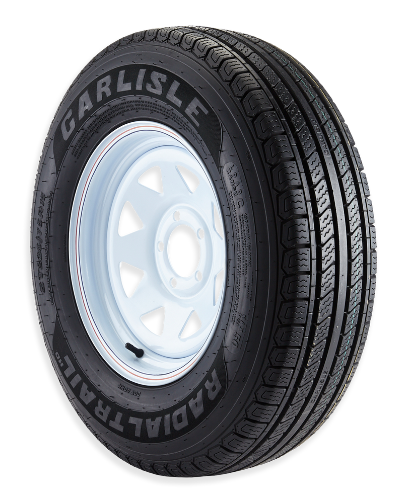 Carlisle Radial Trail HD 5Bolt Trailer Tire Assembly, ST225/75R15C Canadian Tire