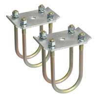 C.E. Smith Trailer Axle Tie Plate Kit, Round, 2-3/8-in Front_Angled_Right