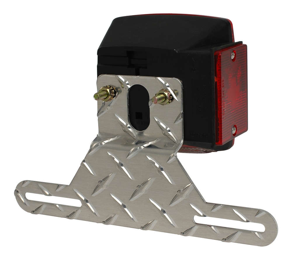 C.E. Smith Trailer Licence Plate Bracket, Aluminum Tread Canadian Tire