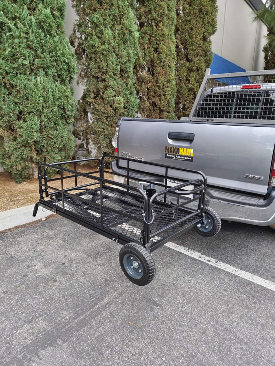 Mobile Cart Hitch Basket Carrier
