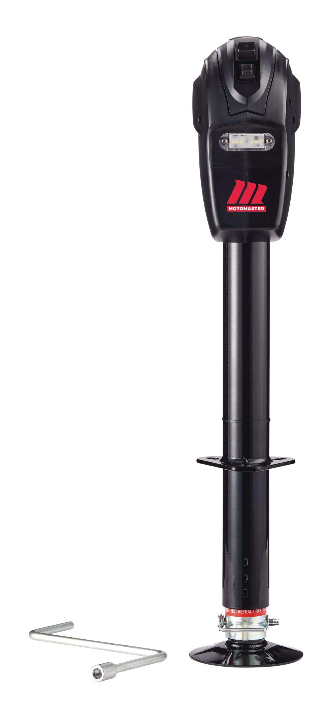 MotoMaster Electric Trailer Jack, IP55 Waterproof, 3500-lbs Front_Flat