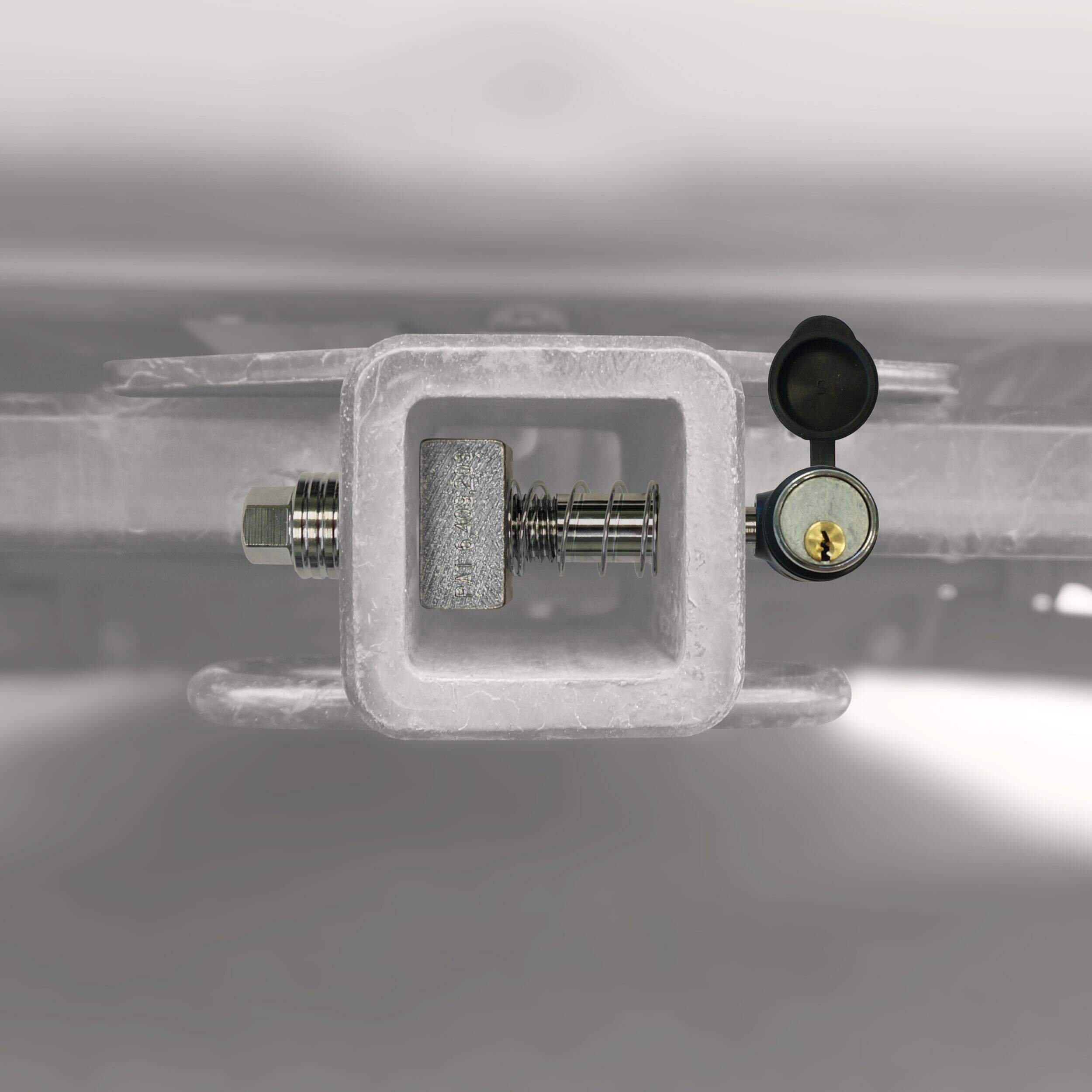 Let's Go Aero Locking Anti-Rattle Hitch Pin, 2-in Front_Flat