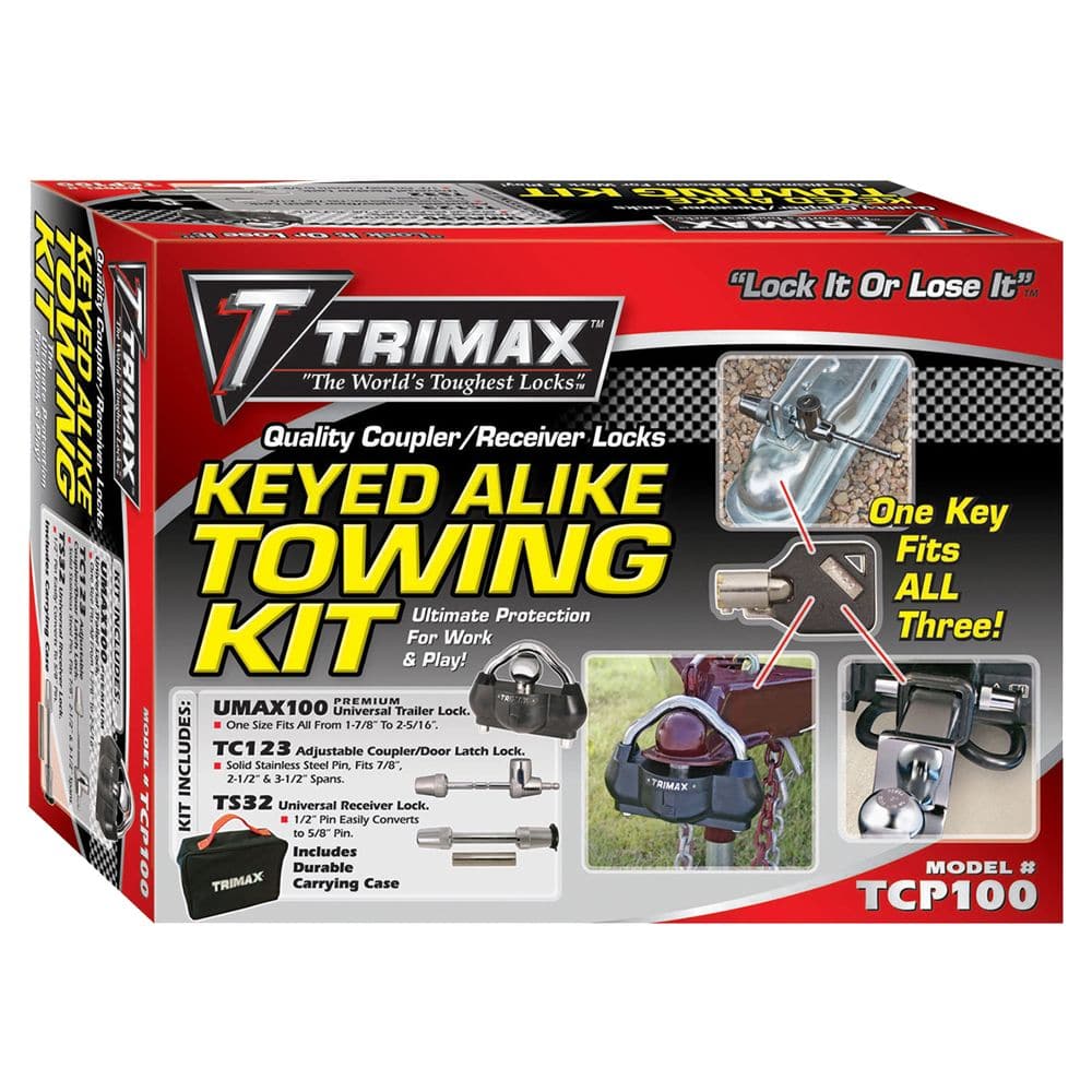 Trimax Universal Keyed Alike Towing Kit | Canadian Tire