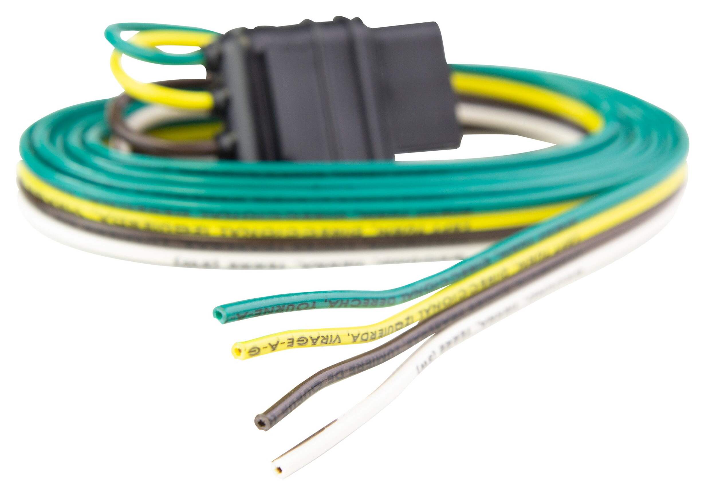 Hopkins Towing Solution 4 Wire Flat Vehicle End, 60-in Front_Elevated