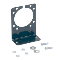 Hopkins Towing Solution 7, 9 Pole Mounting Bracket Front_Angled_Right