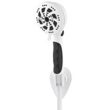 Oxygenics 92760 Fury RV Shower Head, White, Mounting Kit included Front_Three_Fourths_Angled_Left