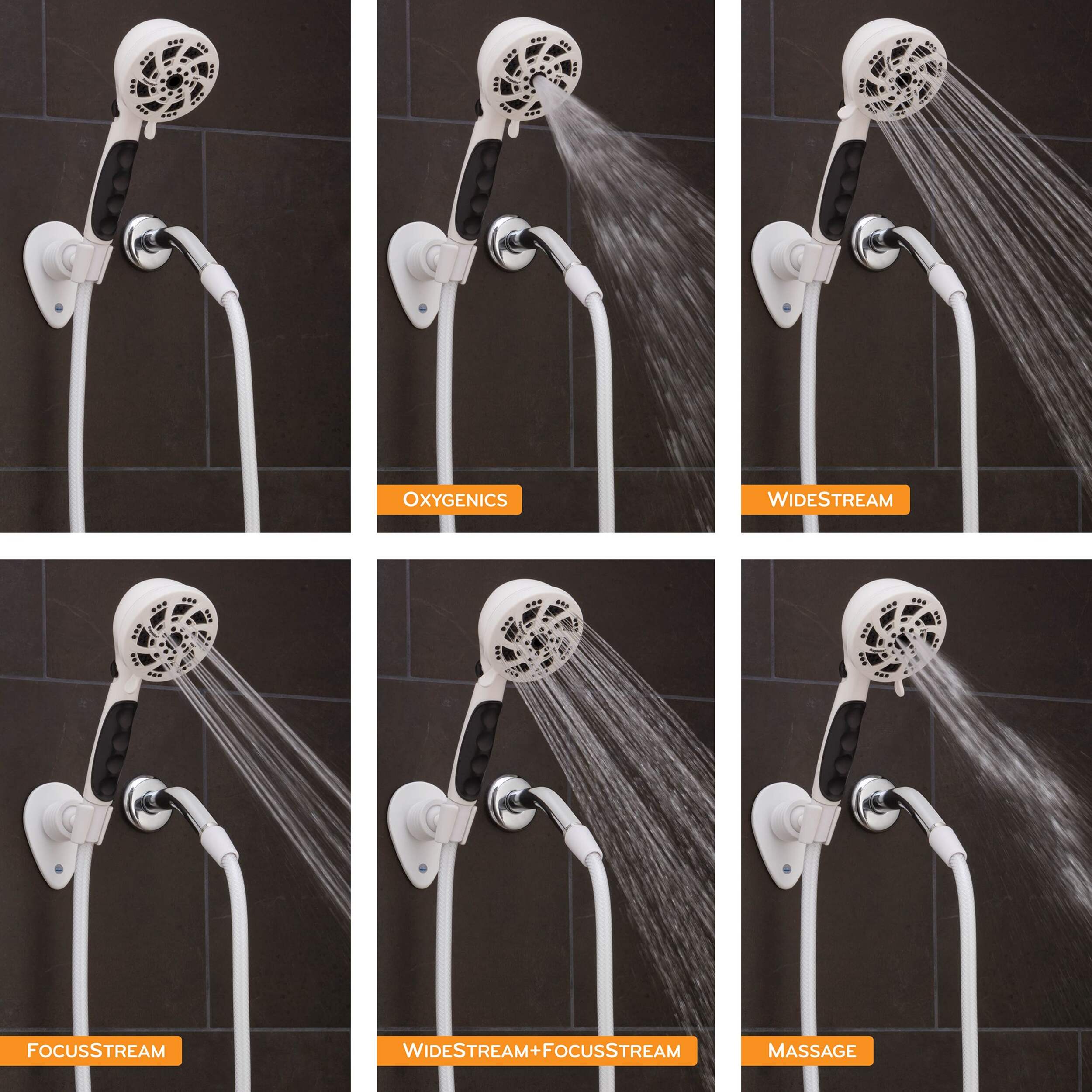 Oxygenics 92760 Fury RV Shower Head, White Canadian Tire