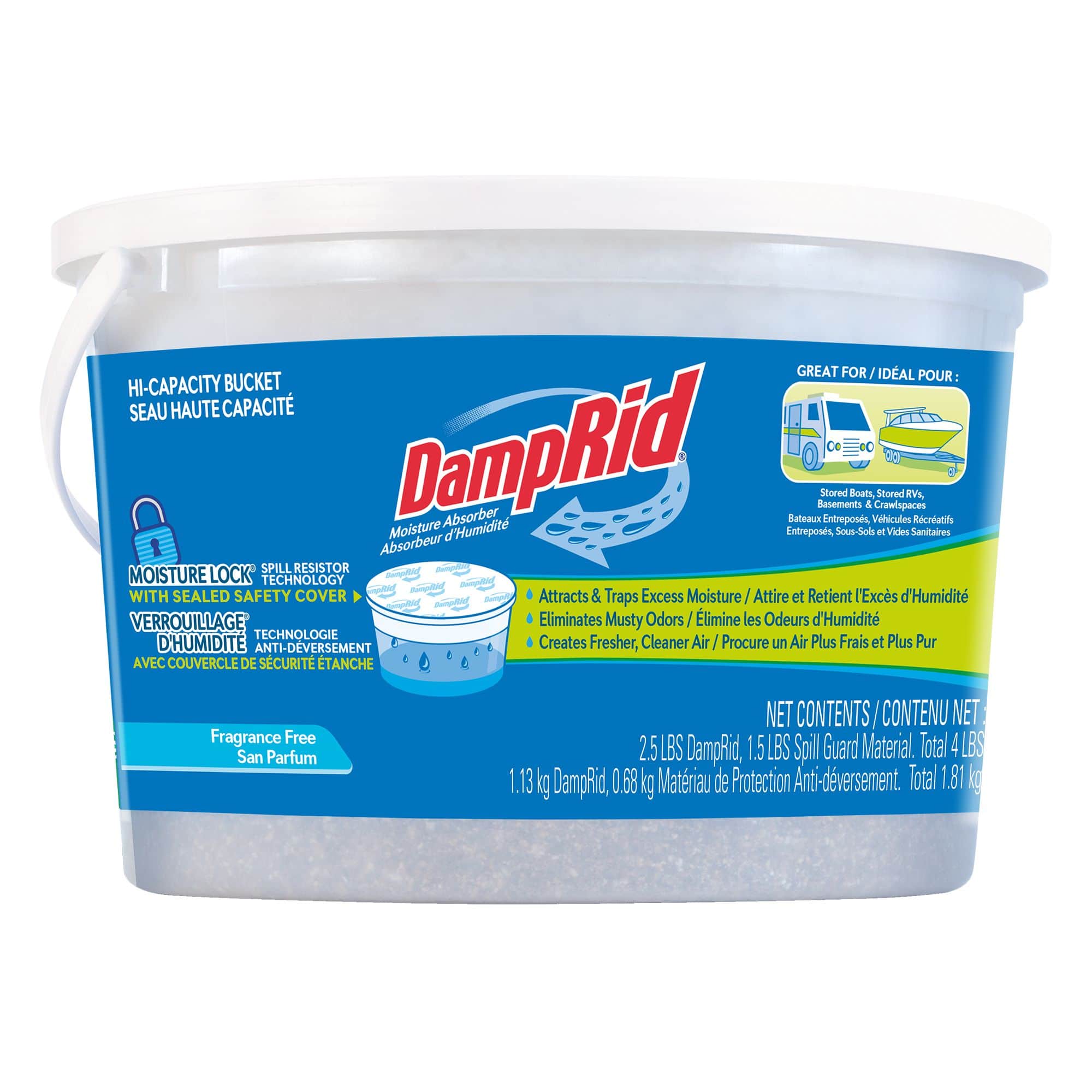 DampRid Hi-Capacity Moisture Absorber Bucket