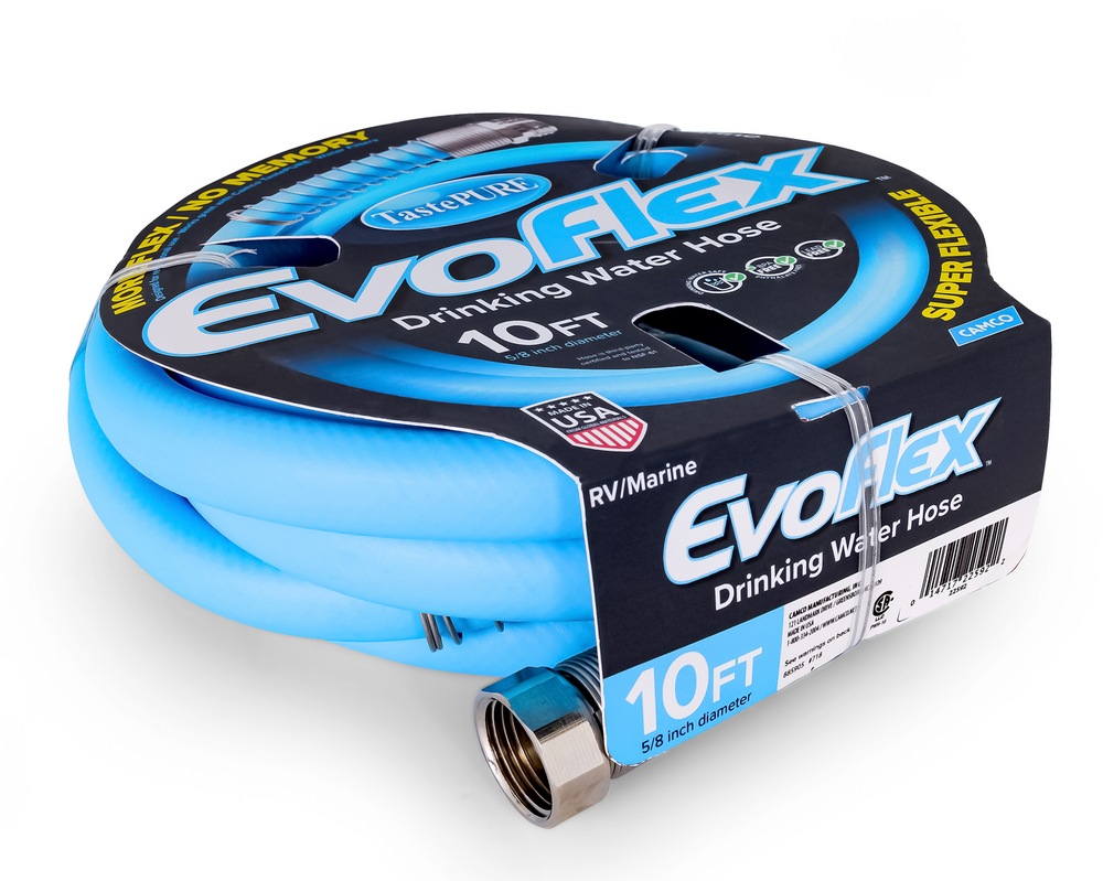 CAMCO 22592 EvoFlex 10ft 5/8in ID Drinking RV Water Hose, Blue Canadian Tire
