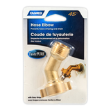 Coude de tuyau à 45 degrés CAMCO avec pince, convient aux tuyaux NH 75-11,5 Front_Flat