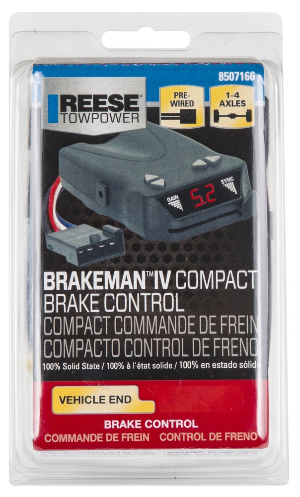 REESE TowpowerBrakeman™ IV Portable Digital Compact Trailer Brake